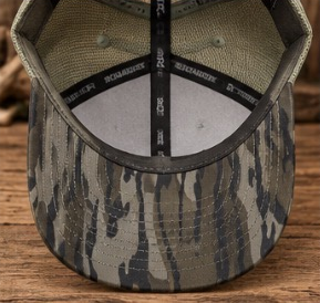 SUMATRA Bottomland Camo Leather Patch Trucker Hat